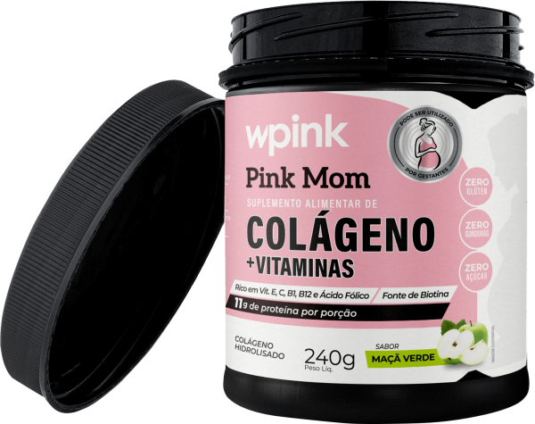 colágeno pink mom maçã verde - 240g - wp - Image 3