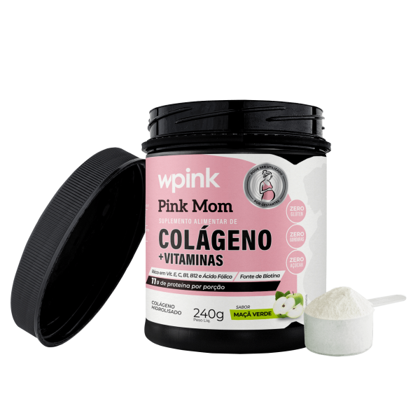 colágeno pink mom maçã verde - 240g - wp - Image 5