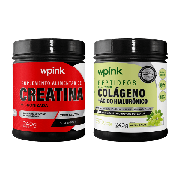 colágeno de uva verde + creatina sem sabor - wp