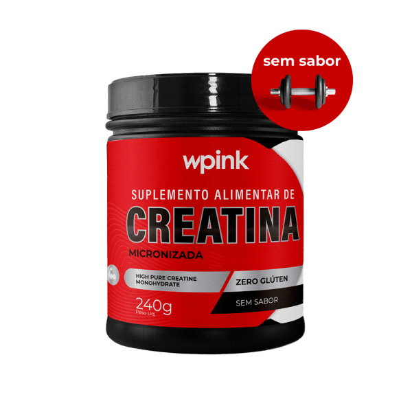 creatina sem sabor - 240g – wp